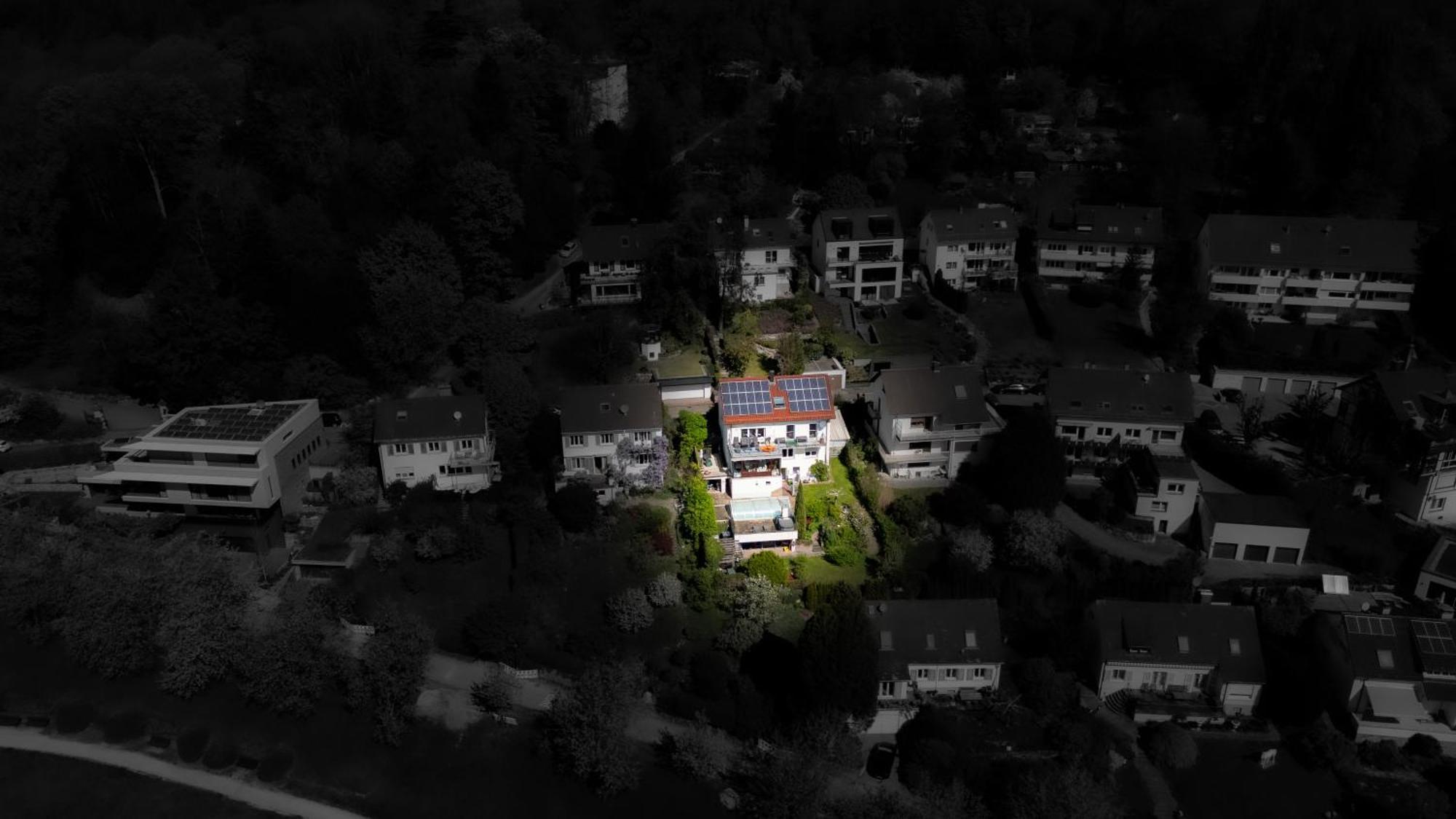Stadtblick Vom Herrengut Baden-Bade Exterior foto